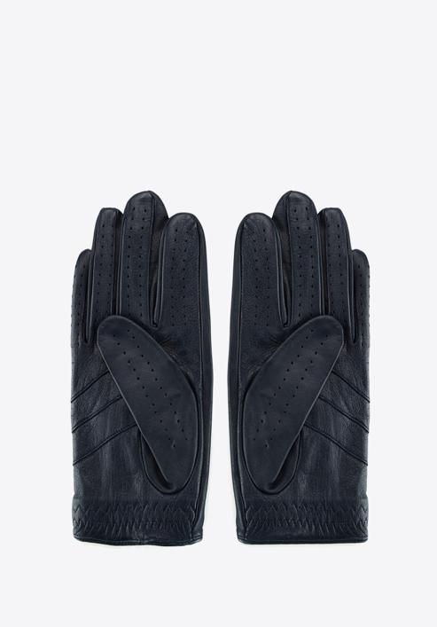 Men's gloves, navy blue, 46-6L-381-GC-L, Photo 2