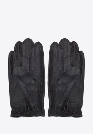 Rękawiczki męskie, ciemny brąz, 46-6L-386-BB-M, Zdjęcie 1