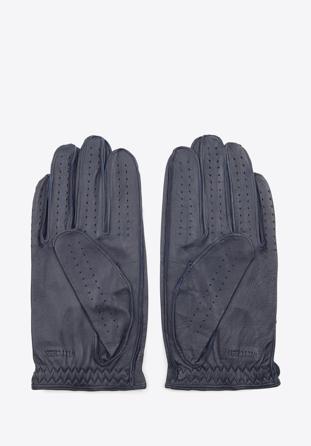 Men's gloves, navy blue, 46-6L-386-GC-M, Photo 1