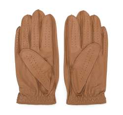 Rękawiczki męskie, camelowy, 46-6L-386-LB-S, Zdjęcie 1