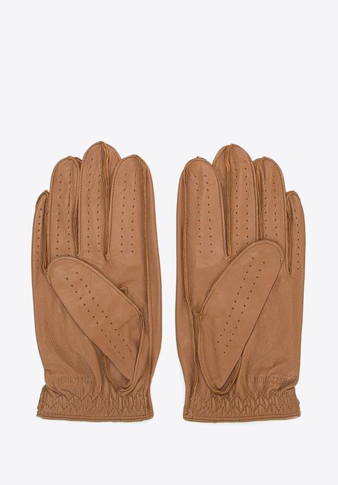Rękawiczki męskie, camelowy, 46-6L-386-GC-M, Zdjęcie 2