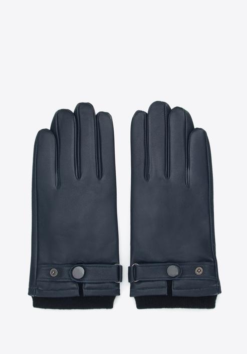 Men's gloves, navy blue, 39-6-704-GC-S, Photo 3