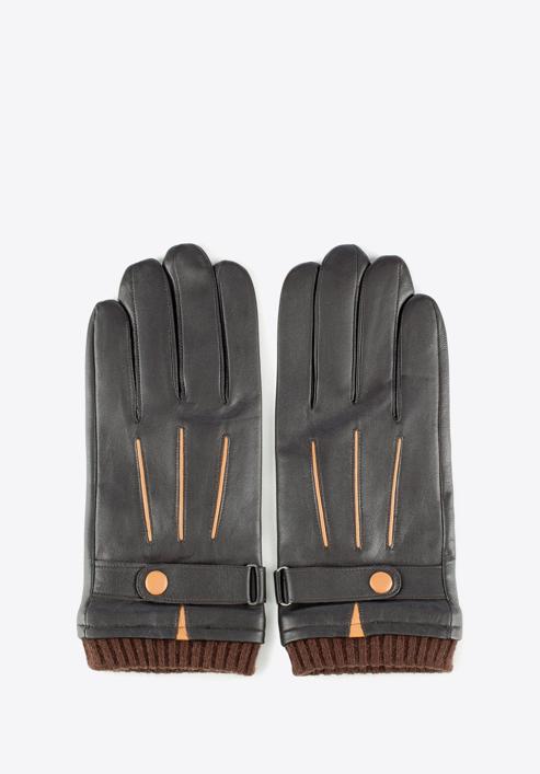 Men's gloves, brown, 39-6-710-1-V, Photo 3