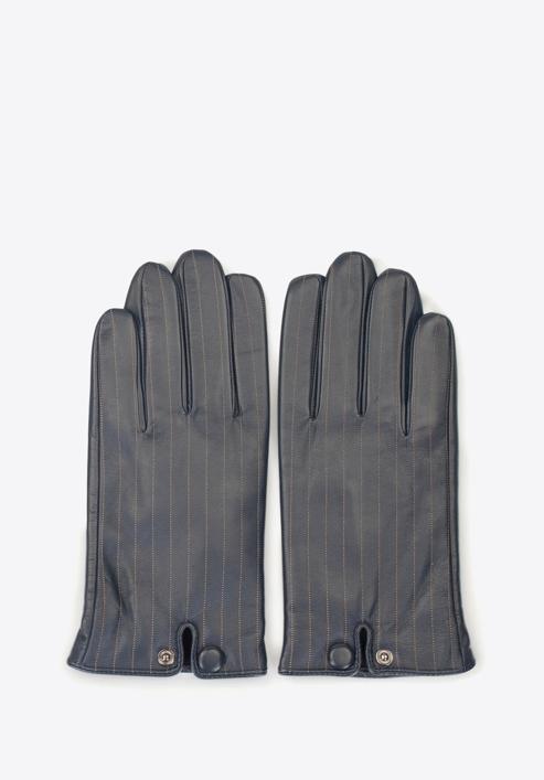 Men's gloves, navy blue, 39-6-715-1-M, Photo 3