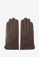 Men's gloves, dark brown, 39-6L-328-1-V, Photo 3