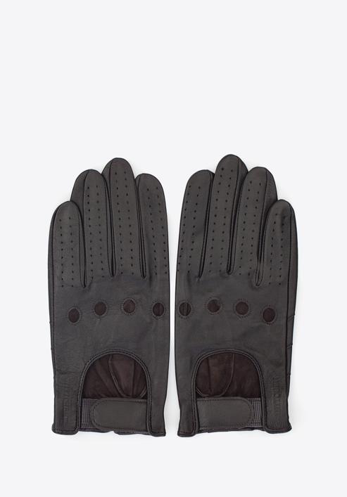 Men's gloves, dark brown, 46-6L-381-GC-X, Photo 3