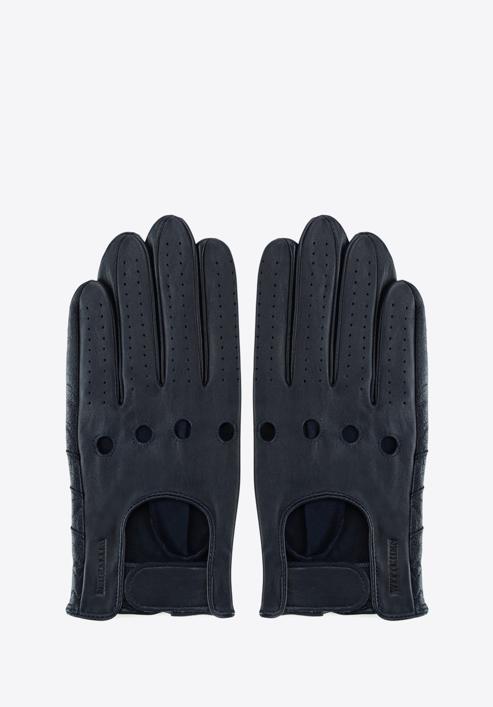 Men's gloves, navy blue, 46-6L-381-GC-L, Photo 3