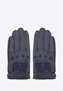 Men's gloves, navy blue, 46-6L-386-1-M, Photo 3