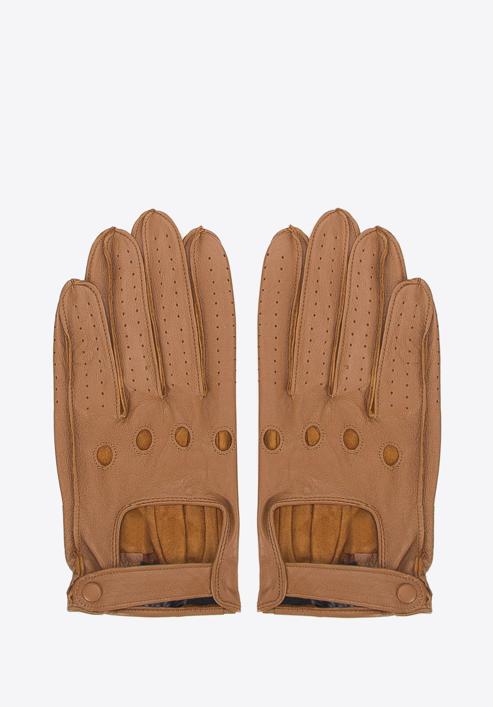 Men's gloves, camel, 46-6L-386-BB-M, Photo 3