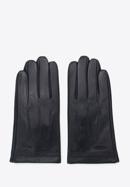 Rękawiczki męskie skórzane ocieplane, czarny, 39-6L-343-1-V, Zdjęcie 3
