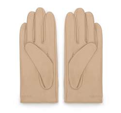 Damskie rękawiczki samochodowe proste, beżowy, 46-6A-003-9-S, Zdjęcie 1