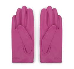 Damskie rękawiczki samochodowe ze skóry lizard, różowy, 46-6A-003-P-XS, Zdjęcie 1
