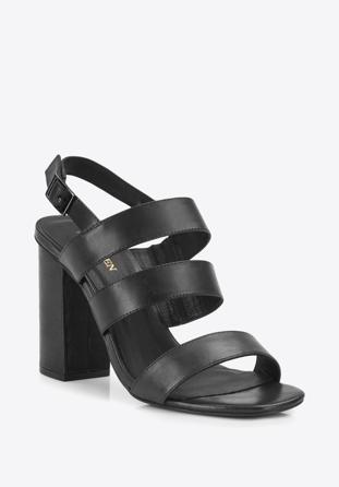 Women's sandals, black, 86-D-903-1-38, Photo 1