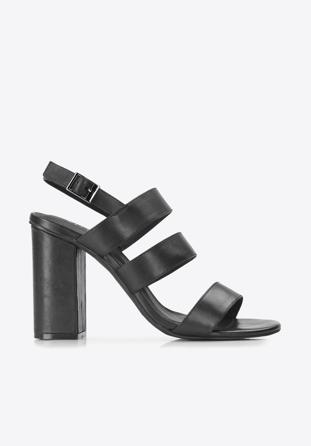 Women's sandals, black, 86-D-903-1-40, Photo 1
