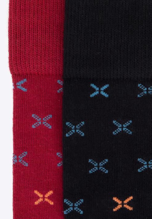 Men's socks gift set, red-navy blue, 95-SK-902-1-40/42, Photo 4