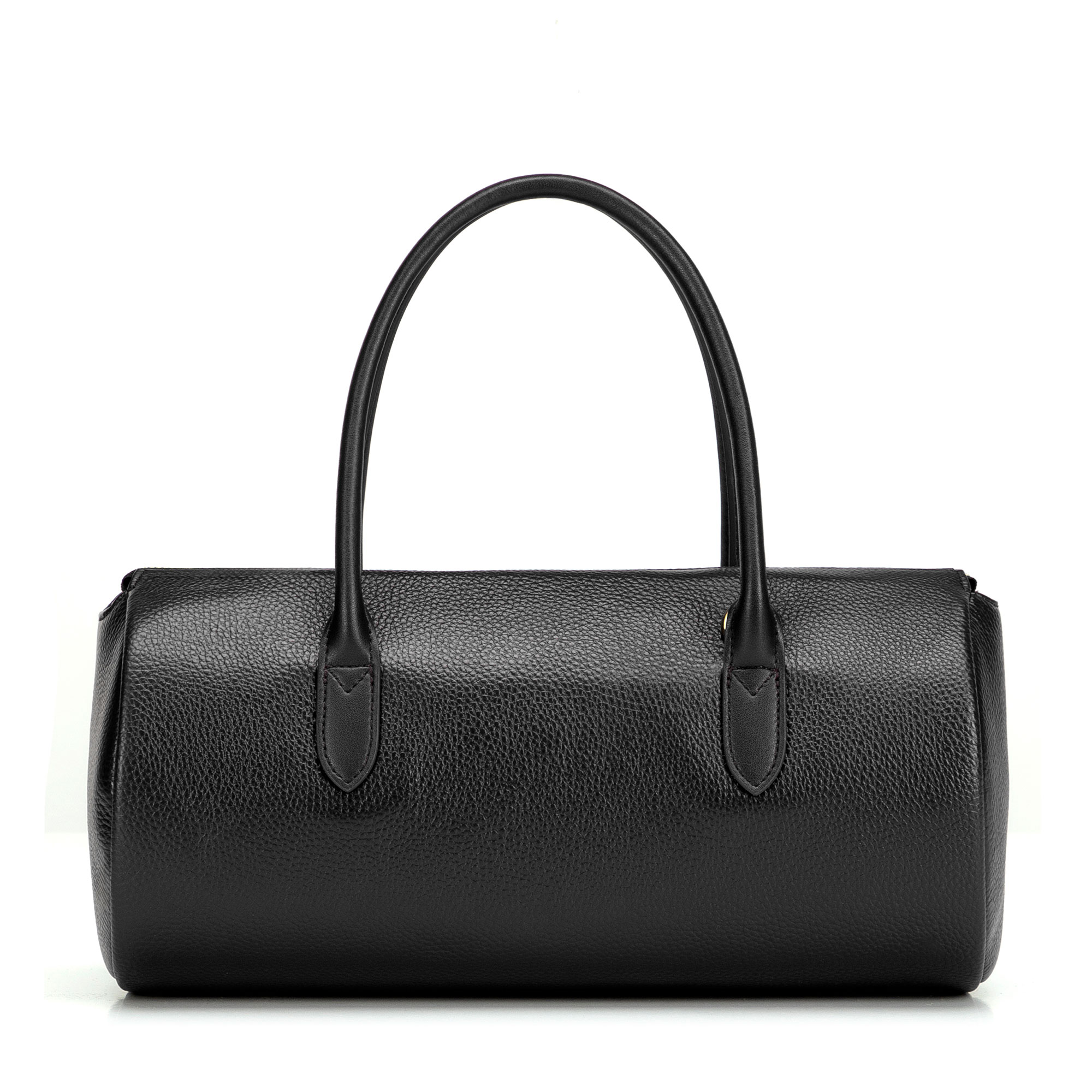 Čierna dámska crossbody kabelka Wittchen z prírodnej kože s retiazkovým detailom, Vyberte variant čierna