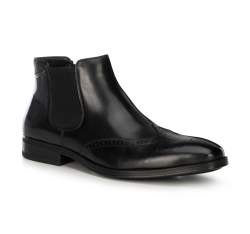 Men's ankle boots, black, 91-M-913-1-41, Photo 1