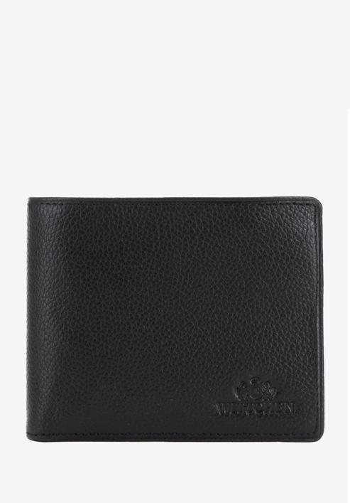 Skórzany portfel męski, czarny, 02-1-236-5L, Zdjęcie 1