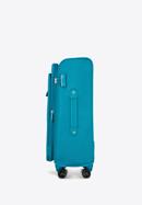 Medium-sized soft shell suitcase, turquoise, 56-3S-652-1, Photo 2