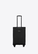 Średnia walizka miękka jednokolorowa, czarny, 56-3S-652-3, Zdjęcie 3