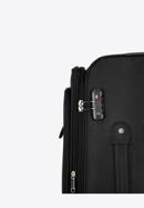 Medium-sized soft shell suitcase, black, 56-3S-652-1, Photo 7