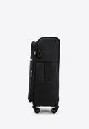 Medium-sized soft shell suitcase, black, 56-3S-852-10, Photo 2