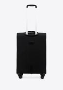 Medium-sized soft shell suitcase, black, 56-3S-852-86, Photo 3