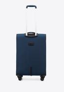 Medium-sized soft shell suitcase, navy blue, 56-3S-852-80, Photo 3