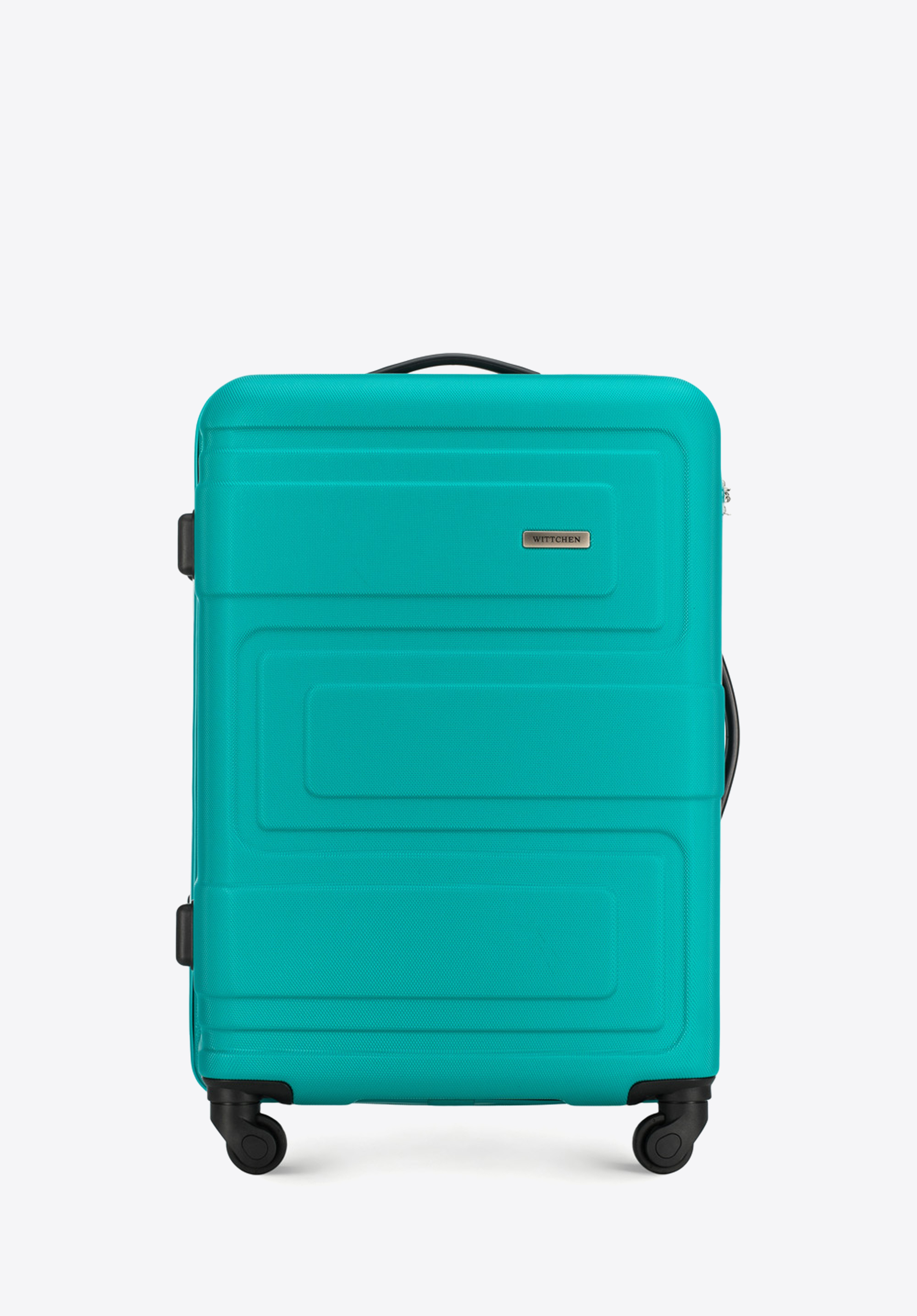 Medium suitcase, turquoise, 56-3A-632-85, Photo 1