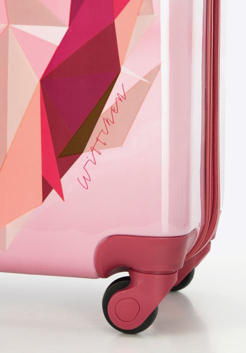 Medium suitcase, pink, 56-3A-642-L, Photo 10