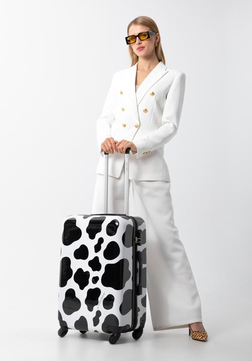 Medium suitcase, black-white, 56-3A-642-Z, Photo 15