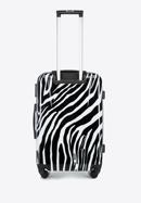 Średnia walizka z ABS-u z nadrukiem, biało-czarny, 56-3A-642-35, Zdjęcie 3