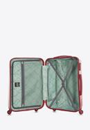Średnia walizka z ABS-u z nadrukiem, różowy, 56-3A-642-L, Zdjęcie 5