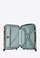 Średnia walizka z ABS-u z nadrukiem, beżowo-brązowy, 56-3A-642-Z, Zdjęcie 5