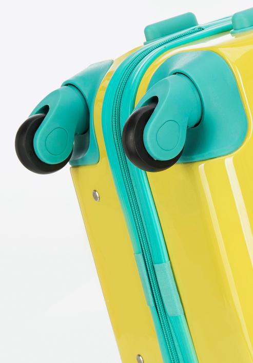 Large ABS suitcase, yellow, 56-3A-643-35, Photo 6