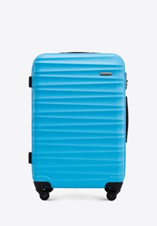 Medium suitcase, blue, 56-3A-312-70, Photo 1