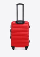Średnia walizka z ABS-u z żebrowaniem, czerwony, 56-3A-312-35, Zdjęcie 3
