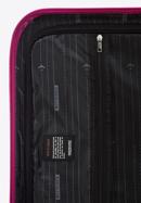 Średnia walizka z ABS-u z żebrowaniem, różowy, 56-3A-312-86, Zdjęcie 8