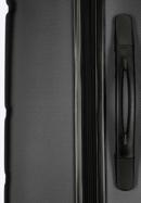 Średnia walizka z ABS-u żłobiona, czarny, 56-3A-652-86, Zdjęcie 11