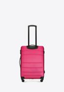 Średnia walizka z ABS-u żłobiona, różowy, 56-3A-652-01, Zdjęcie 3