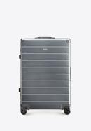 Średnia walizka z aluminium, srebrny, 56-3H-102-86, Zdjęcie 1