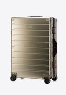 Średnia walizka z aluminium, złoty, 56-3H-102-12, Zdjęcie 4