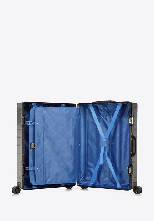 Średnia walizka z aluminium, srebrny, 56-3H-102-86, Zdjęcie 5