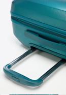 Średnia walizka z polikarbonu geometryczna, niebieski, 56-3P-122-96, Zdjęcie 7