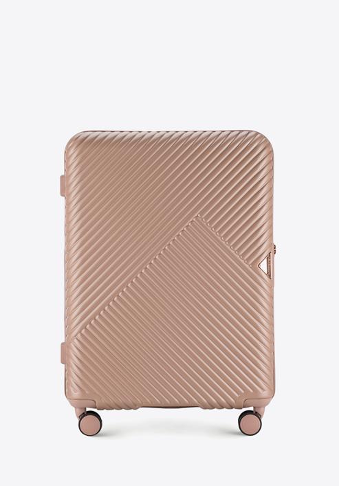 Medium suitcase, powder pink, 56-3P-842-10, Photo 1