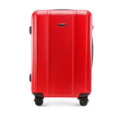 Polycarbonate medium-sized suitcase, red, 56-3P-712-35, Photo 1