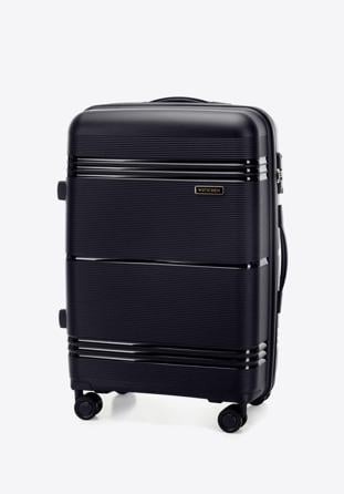 Medium-sized polypropylene suitcase