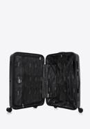 Medium-sized polypropylene suitcase, black, 56-3T-142-10, Photo 5