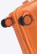 Medium-sized polypropylene suitcase, orange, 56-3T-142-10, Photo 6