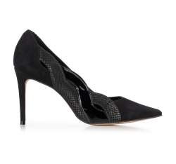 Women’s shoes, black, 88-D-254-1-38, Photo 1